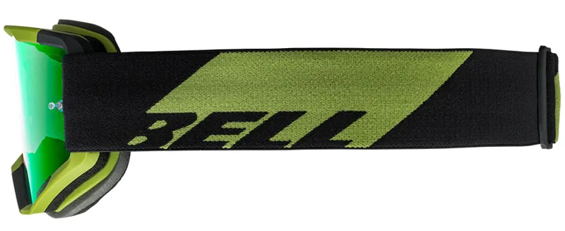 Bell Descender MTB Mirrored Lens Goggles Green-2